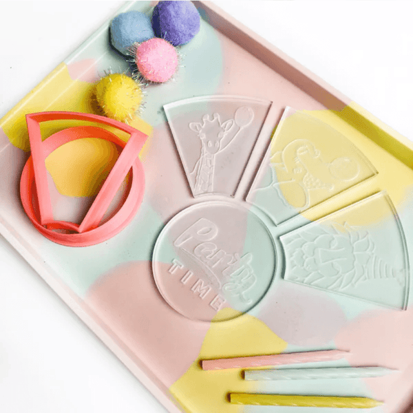 Bikkie Smalls Jungle Party Platter with Cutter Set - Sweet Life Cake Supply