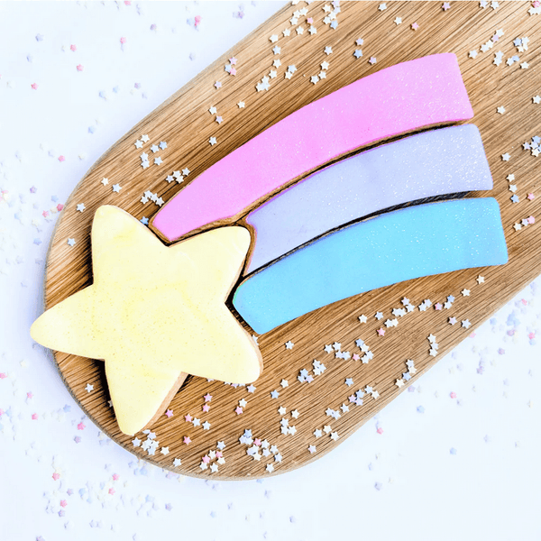 Bikkie Smalls Shooting Star Stacks Cutter - Sweet Life Cake Supply