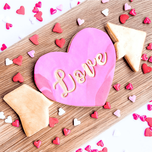 Bikkie Smalls Heart Arrow Stacks Cutter - Sweet Life Cake Supply