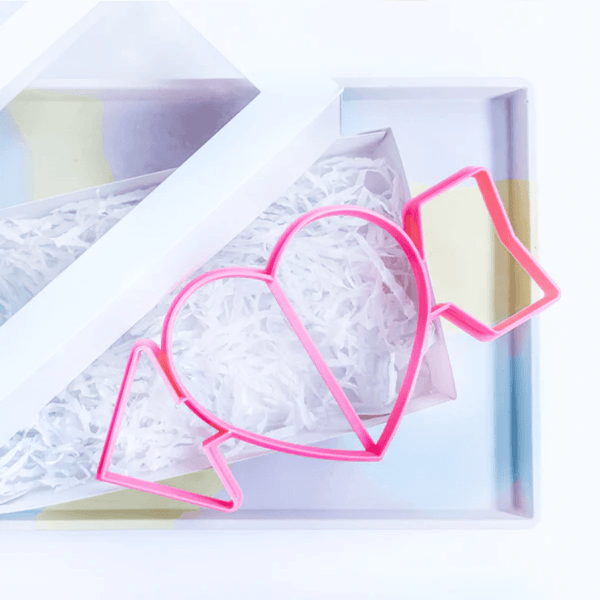 Bikkie Smalls Heart Arrow Stacks Cutter - Sweet Life Cake Supply