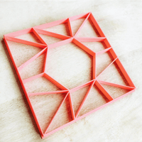 Bikkie Smalls Square Geo Multi Cutter - Sweet Life Cake Supply