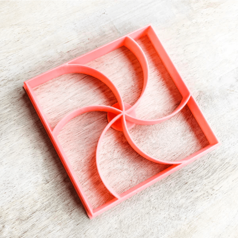 Bikkie Smalls Swirl Geo Multi Cutter - Sweet Life Cake Supply