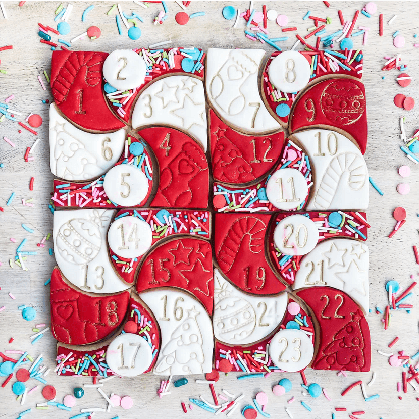 Bikkie Smalls Swirl Geo Multi Cutter - Sweet Life Cake Supply