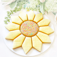 Bikkie Smalls Sunflower Geo Multi Cutter - Sweet Life Cake Supply