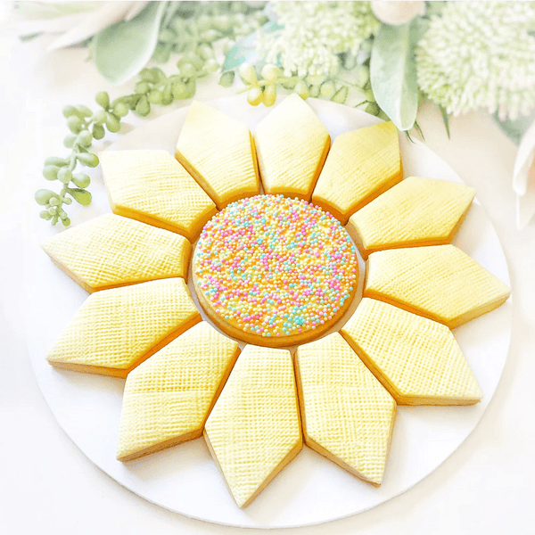 Bikkie Smalls Sunflower Geo Multi Cutter - Sweet Life Cake Supply