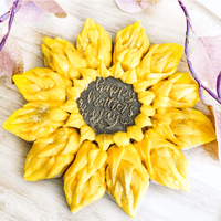 Bikkie Smalls Sunflower Geo Multi Cutter - Sweet Life Cake Supply