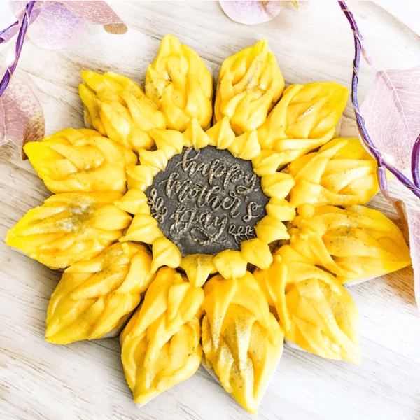 Bikkie Smalls Sunflower Geo Multi Cutter - Sweet Life Cake Supply