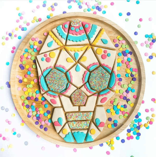 Bikkie Smalls Skull Geo Multi Cutter - Sweet Life Cake Supply