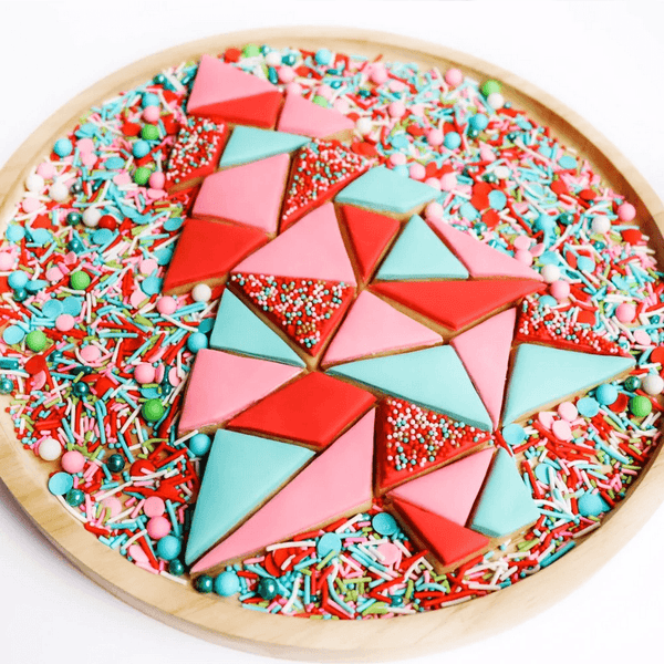 Bikkie Smalls Christmas Tree Geo Multi Cutter - Sweet Life Cake Supply