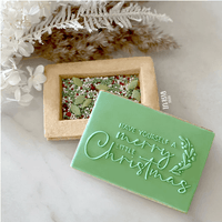 Little Biskut Have Yourself a Merry Christmas Cutter & Debosser - Sweet Life Cake Supply