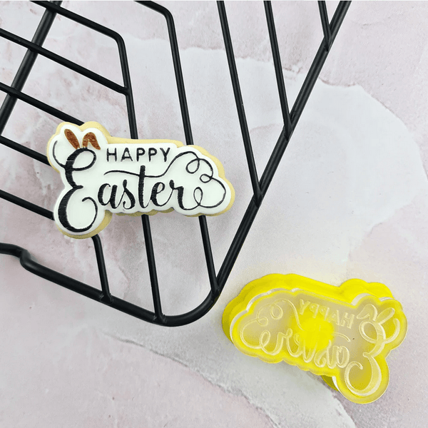CCC Cutter & Debosser Set Mini Happy Easter - Sweet Life Cake Supply