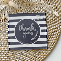 Little Biskut Thank You Debosser - Sweet Life Cake Supply