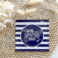 Little Biskut Baking Spirits Bright Debosser - Sweet Life Cake Supply