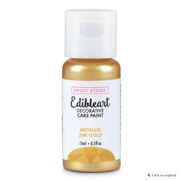 Sweet Sticks Metallic 24K Gold Cake Paint - Sweet Life Cake Supply