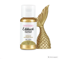 Sweet Sticks Metallic Antique Gold Cake Paint - Sweet Life Cake Supply