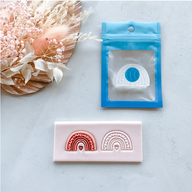 Cake Sera Sera Boho Rainbow Layer Stamp - Sweet Life Cake Supply