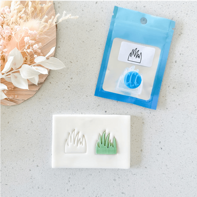 Cake Sera Sera Grass Layer Stamp - Sweet Life Cake Supply