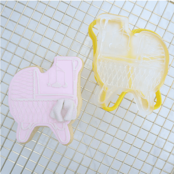 CCC Cutter & Debosser Set Bassinet - Sweet Life Cake Supply