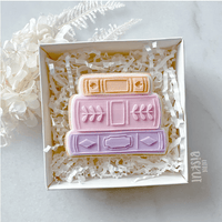 Little Biskut Book Stack Cutter & Debosser Set - Sweet Life Cake Supply