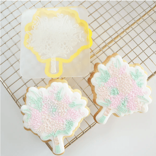 Floral Bouquet Cutter and Debosser Set - Sweet Life Cake Supply