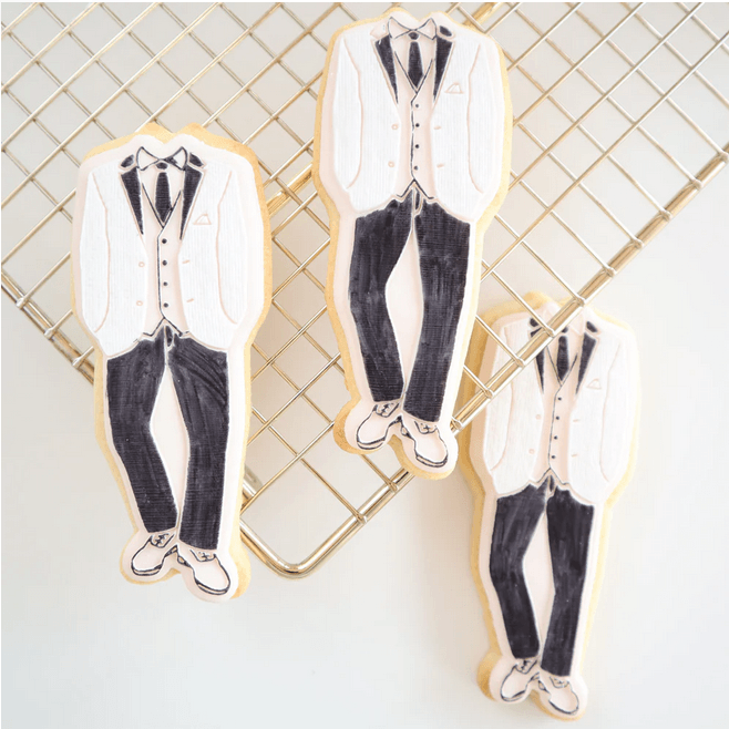 Suit Cutter and Debosser Set - Sweet Life Cake Supply