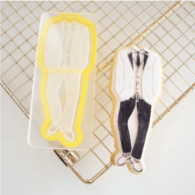 Suit Cutter and Debosser Set - Sweet Life Cake Supply