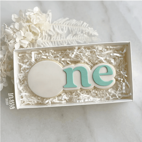 Little Biskut Blank One Cutter & Debosser Set - Sweet Life Cake Supply