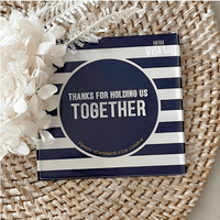 Little Biskut Thanks For Holding Us Together Debosser - Sweet Life Cake Supply