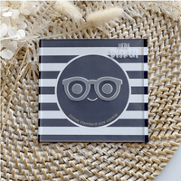 Little Biskut Smart Cookie Glasses Debosser - Sweet Life Cake Supply