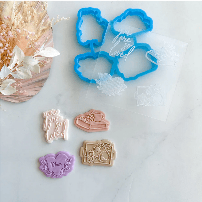 Cake Sera Sera You Are So Loved Mom Mini Toppers - Sweet Life Cake Supply