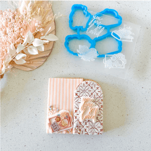 Cake Sera Sera You Are So Loved Mom Mini Toppers - Sweet Life Cake Supply