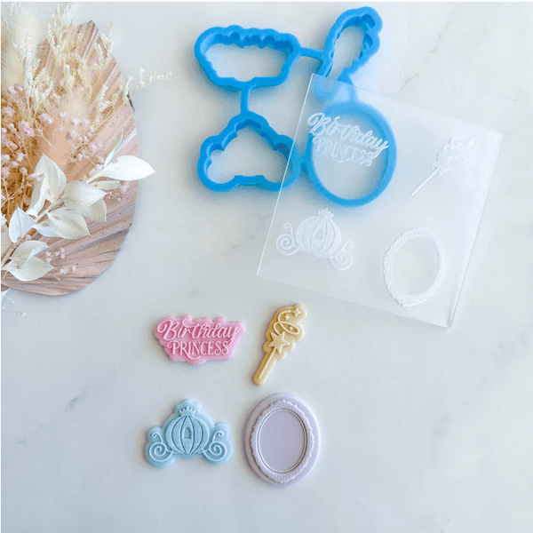 Cake Sera Sera Birthday Princess Mini Toppers - Sweet Life Cake Supply