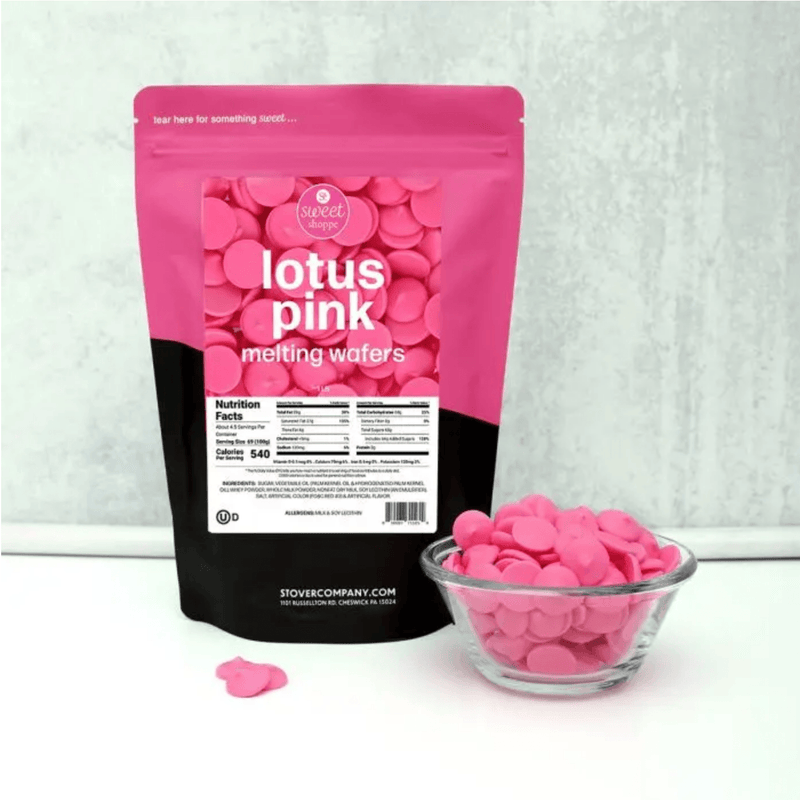 Sweet Shoppe Lotus Pink Melting Wafers 12 oz