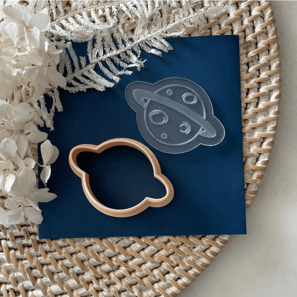 Little Biskut Mini Planet Cutter and Debosser Set - Sweet Life Cake Supply