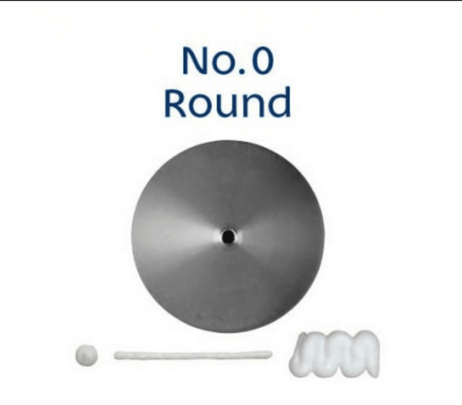 Loyal Piping Tip #0 - Sweet Life Cake Supply