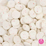 Sweet Shoppe White Peppermint Blast Flavored Melting Wafers 12 oz - Sweet Life Cake Supply