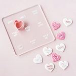 Cake Pop Conversation Hearts Messages