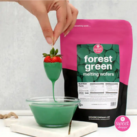 Sweet Shoppe Forest Green Melting Wafers 12 oz