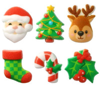 Dec Ons Holly Jolly Assorted Sugars 6pcs