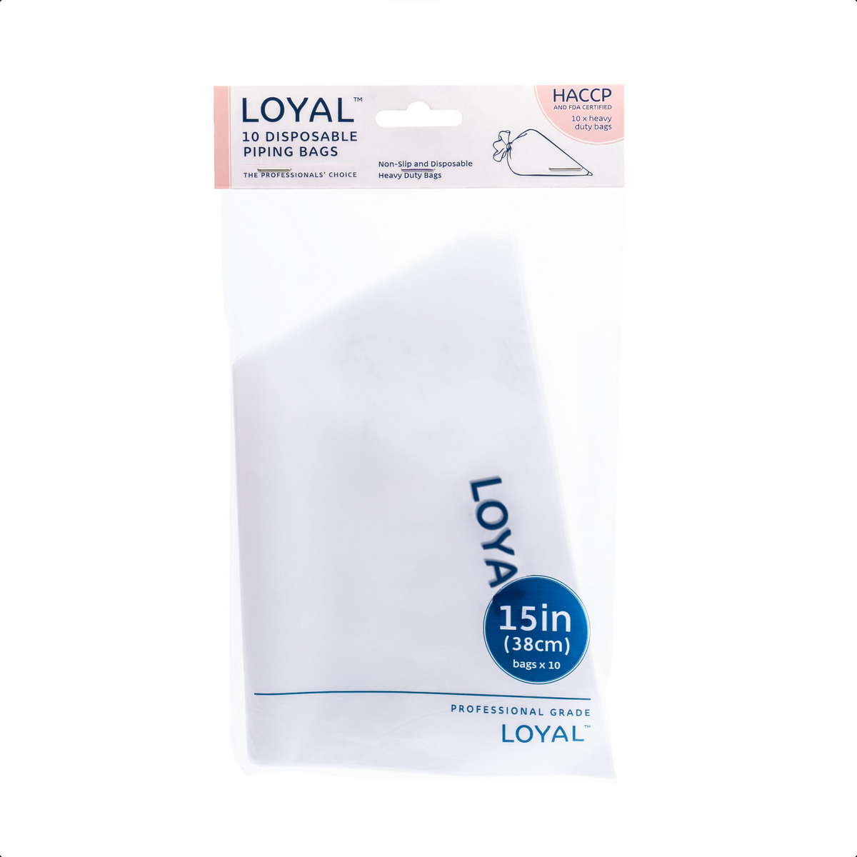 Loyal Cake Disposable Piping Bag 15" 10pcs
