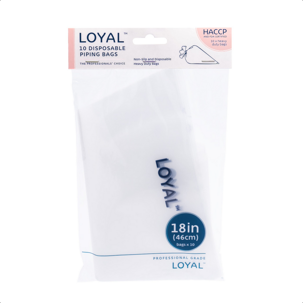 Loyal Cake Disposable Piping Bag 18" 10pcs