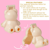 Cake Pop Large Bear Mold