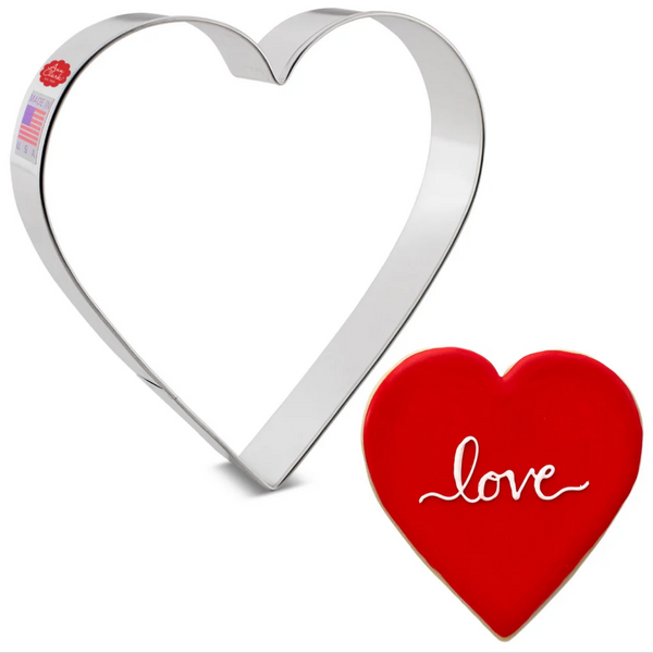 Cookie Cutter Large Heart 5"