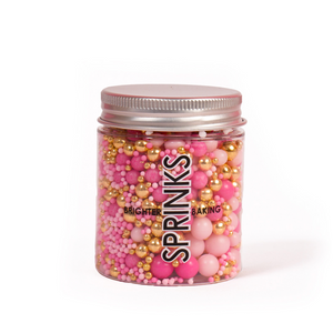 Sprinks PINK VELVET CRUNCH Blend (70g) Sprinkles