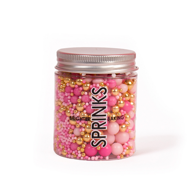 Sprinks PINK VELVET CRUNCH Blend (70g) Sprinkles