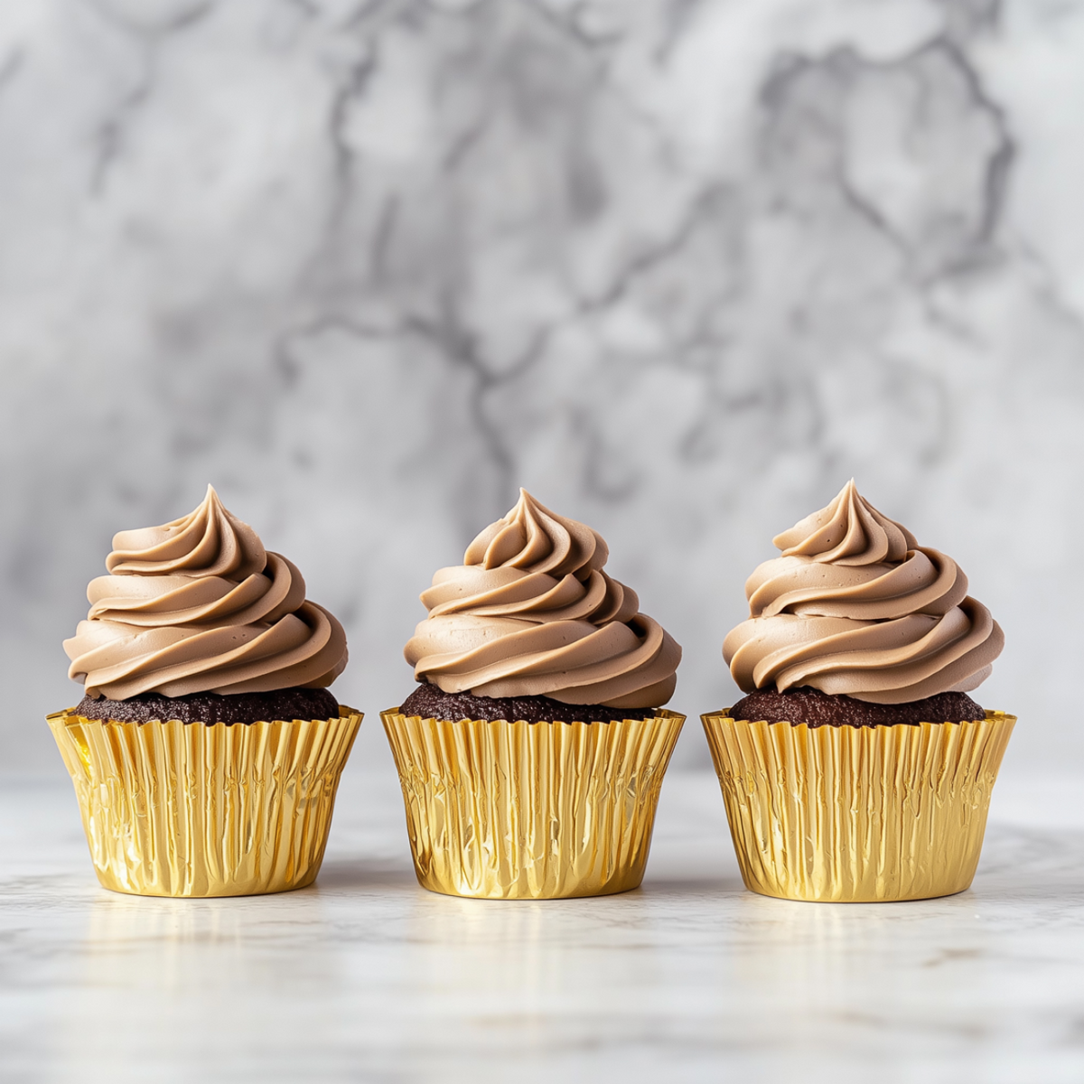 Gold Foil Standard Cupcake Liners 50 Pack