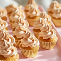 Mini Gold Foil Cupcake Liners 50 Pack