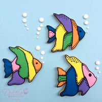 Cookie Cutter Angel Fish 4”