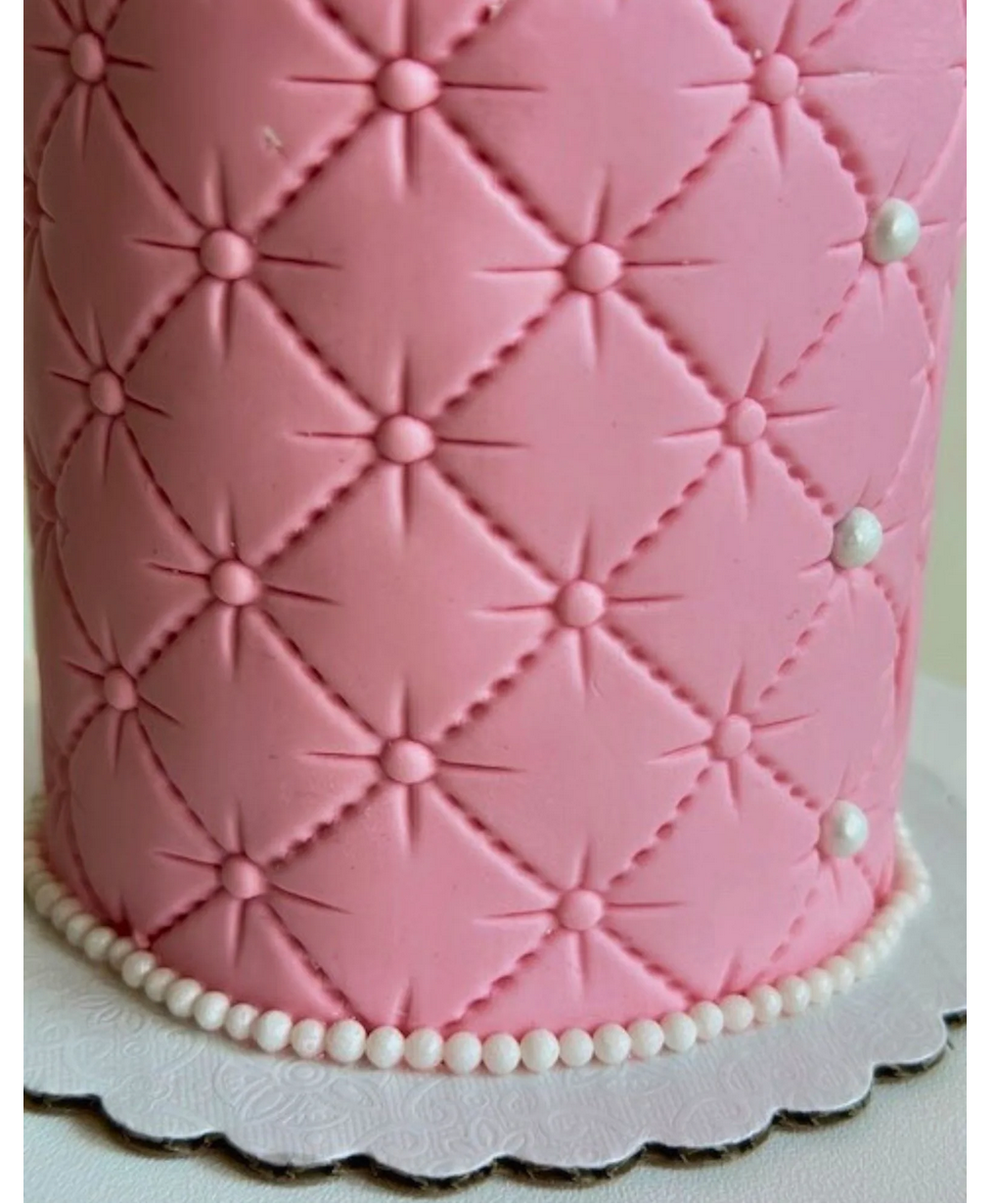 Prop Options Quilted Rolling Pin - ML Bespoke Cakes GL