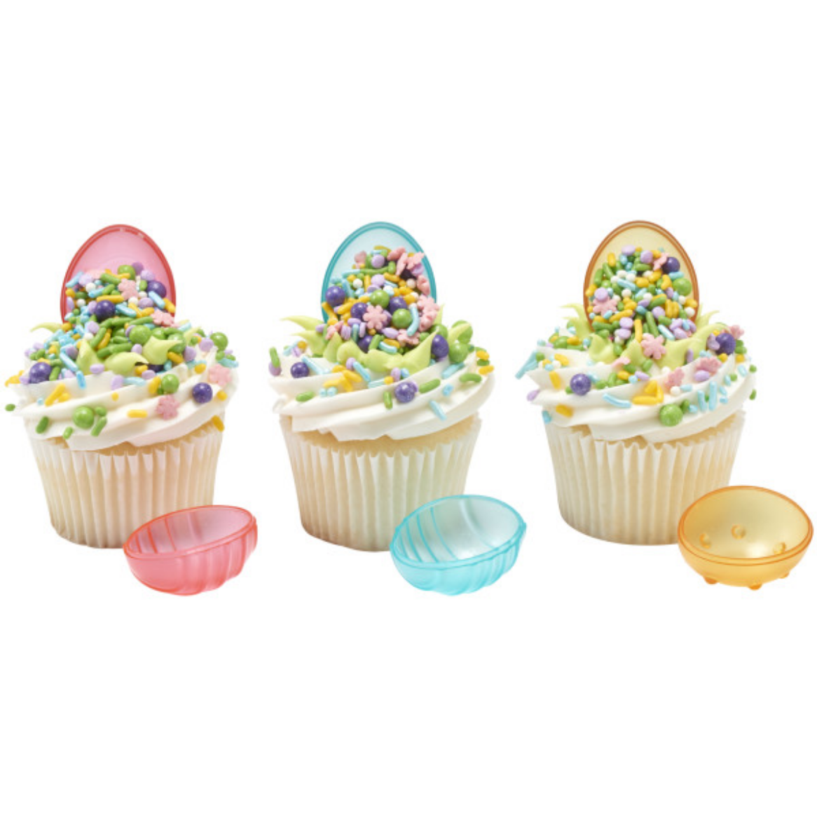 Fillable Easter Egg Ring 6 Pcs